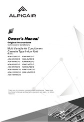 AlpicAir ACMI-100VRDC1D Owner's Manual