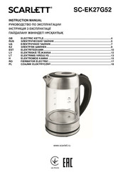 Scarlett SC-EK27G52 Instruction Manual