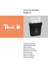 Peach PS500-12 Operating Instructions Manual