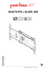 peerless-AV SUA751PU Manual