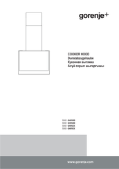 Gorenje Plus S10/GHV63B Manual