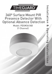 Theben Timeguard PDSM361AB Installation & Operating Instructions Manual