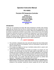 Auber WS-1500ES Operation & Instruction Manual