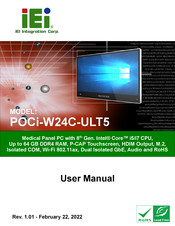 IEI Technology POCi-W24C-ULT5 User Manual