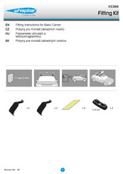 Whispbar K538W Fitting Instructions Manual