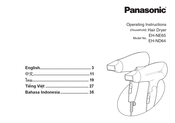 Panasonic EH-NE65-K655 Operating Instructions Manual