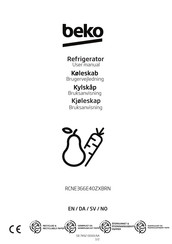 Beko RCNE366E40ZXBRN User Manual