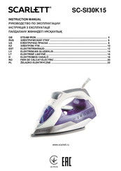 Scarlett SC-SI30K15 Instruction Manual