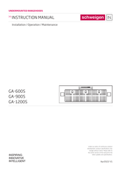 Schweigen GA-900S Instruction Manual