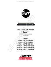 Amtex ICT1190-48S Instruction Manual