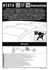 Prorack K1214 Instructions Manual