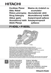 Hitachi Koki P18DSL Handling Instructions Manual