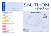 Sauthon Selection ALICE 2N841A Technical Manual To Keep