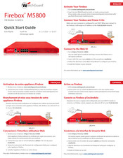 Watchguard Firebox M5800 Quick Start Manual