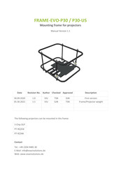 Exact solutions FRAME-EVO-P30 Manual