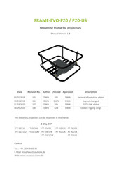 Exact solutions FRAME-EVO-P20 Manual