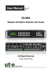 UTE X2-88A User Manual