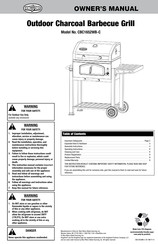 Kingsford CBC1652WB-C Owner's Manual