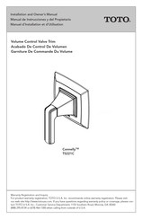 Toto Connely TS221C Installation And Owner's Manual