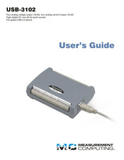 Measurement Computing USB-3100 Series User Manual
