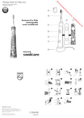 Philips Sonicare For Kids HX6311/K3 Manual