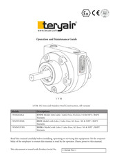 Teryair 1VMSAL Operation And Maintenance Manual