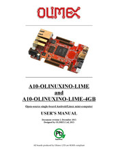 OLIMEX A10-OLinuXino-LIME-n8GB User Manual