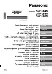 Panasonic DMP-UB310 Basic Operating Instructions