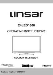 Linsar 24LED1600 Operating Instructions Manual