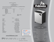 Fellowes POWERSHED C-380 Instruction Manual