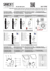 Sanela SLP 37RZ Instructions For Use Manual
