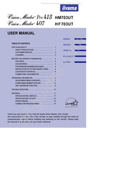 Iiyama Vision Master Pro 413 HM703UT User Manual