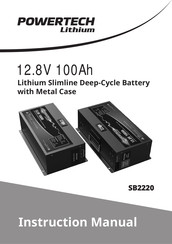 PowerTech SB2220 Instruction Manual