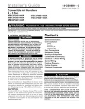 Trane 4TEC3F42C1000A Installer's Manual