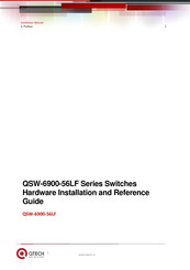 QTech QSW-6900-56LF Series Hardware  Installation And Reference Manual