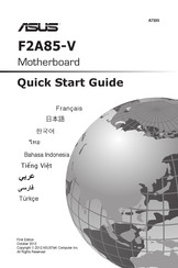 Asus F2A85-V Quick Start Manual