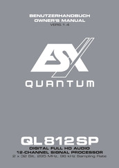 Quantum QL812SP Owner's Manual