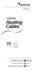ELEKTRA VCD7 Installation Manual