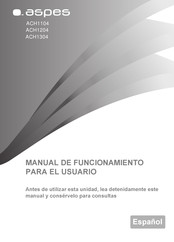 Aspes ACH1104 Manual