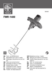 Lux Tools 380449 Original Instructions Manual