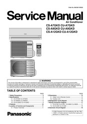 Panasonic CU-A12GKD Service Manual