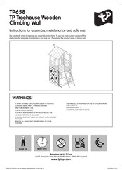TP Toys TP658 Instructions For Assembly, Maintenance And Safe Use