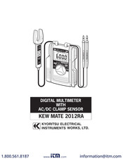KYORITSU KEW MATE 2012RA Manual