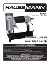 Hausmann PNT210-A Operator's Manual