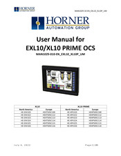 HORNER APG HE-EXV1E3 User Manual