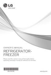 LG GR-B762GVCC Owner's Manual