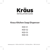 Kraus KSD-54CH Installation Manual