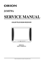 Orion 21MT9A Service Manual