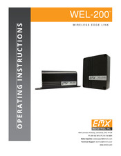 EMX Industries WEL-200R Operating Instructions Manual