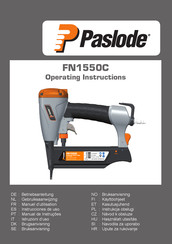Paslode FN1550C Operating Instructions Manual
